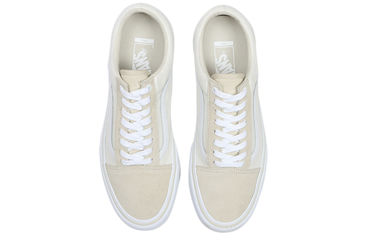 Lookbook Vans Old Skool Pro Beige/Putih VN0A45JCQJM