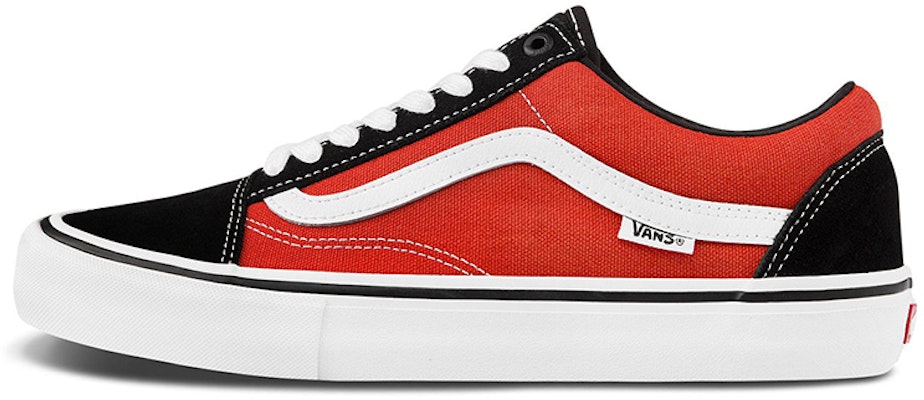 Vans Old Skool Pro Hitam/Merah VN0A45JCY8J Buy Vans Old Skool Pro Hitam/Merah VN0A45JCY8J
