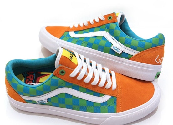 Vans Old Skool Pro 'Golf Wang' Lelaki Wanita Sneakers VN000ZD4J7S Buy Vans Old Skool Pro 'Golf Wang' Lelaki Wanita Sneakers VN000ZD4J7S