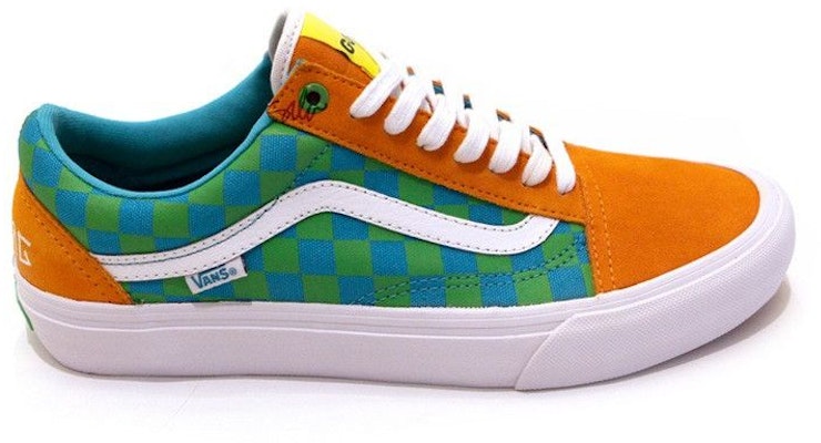 Vans Old Skool Pro 'Golf Wang' Lelaki Wanita Sneakers VN000ZD4J7S Lookbook Vans Old Skool Pro 'Golf Wang' Lelaki Wanita Sneakers VN000ZD4J7S