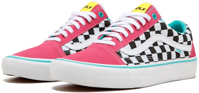 Vans Old Skool Pro 'Golf Wang' Lelaki Gaya Kasual VN000ZD4J7T Lookbook Vans Old Skool Pro 'Golf Wang' Lelaki Gaya Kasual VN000ZD4J7T