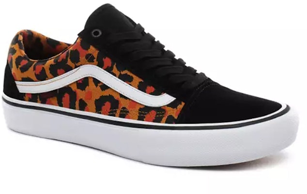 Vans Old Skool Pro '豹纹' VN0A45JCSXE Lookbook Vans Old Skool Pro '豹纹' VN0A45JCSXE
