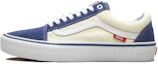 Buy Vans Old Skool Pro 'Navy White' Lelaki Perempuan Kasut VN0A45JC10C