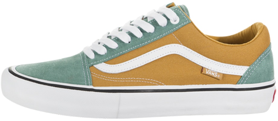 Vans Old Skool Pro 'Oak Buff Oil Blue' Pria & Wanita Sneakers VN0A45JCSXQ Buy Vans Old Skool Pro 'Oak Buff Oil Blue' Pria & Wanita Sneakers VN0A45JCSXQ