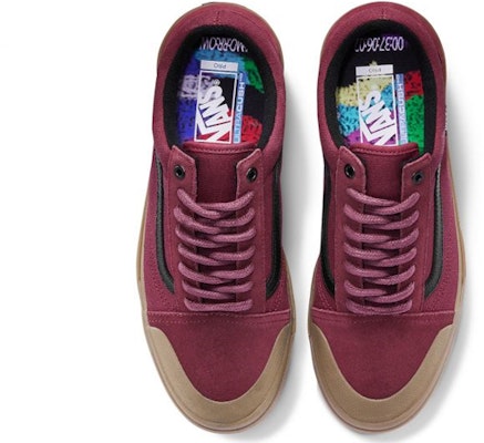 Vans OLD SKOOL PRO BMX Hitam Merah VN0A45JUUZX Lookbook Vans OLD SKOOL PRO BMX Hitam Merah VN0A45JUUZX