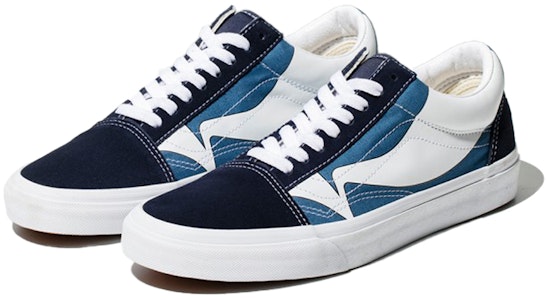 Vans Old Skool 休閒 低幫 板鞋 男女同款 海軍藍 Order Vans Old Skool 休閒 低幫 板鞋 男女同款 海軍藍