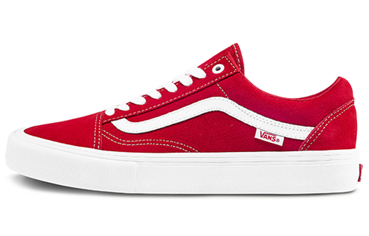 Vans Old Skool Pro Suede Suede Red White 'Red/White' VN000ZD4AJL
