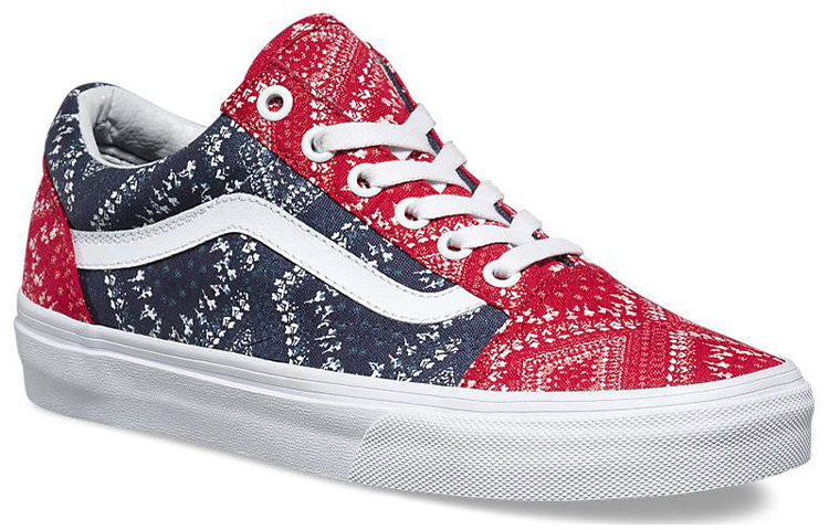 Lookbook Vans Old Skool Merah/Biru VN0004OJJSX