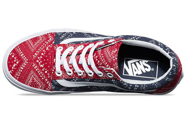 Shop Vans Old Skool Merah/Biru VN0004OJJSX