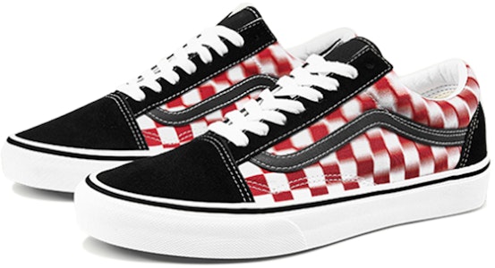 ヴァンズ オールドスクール チェッカーボード 赤/白 VN0A4U3B17Z Lookbook ヴァンズ オールドスクール チェッカーボード 赤/白 VN0A4U3B17Z