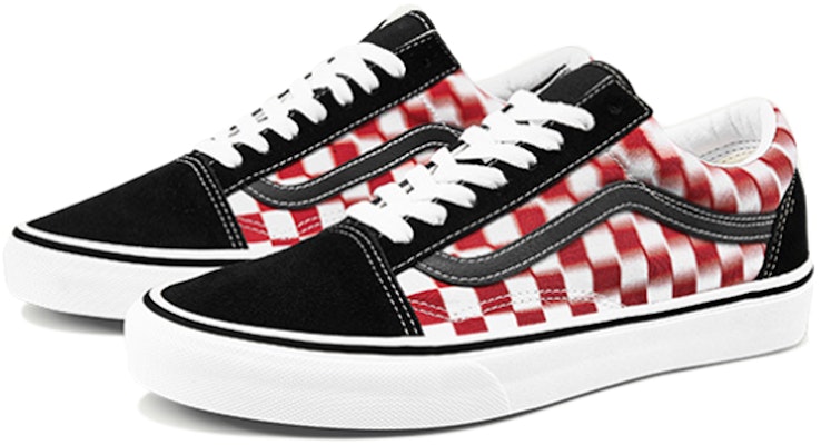 Vans Old Skool Corak Checkerboard Merah/Putih VN0A4U3B17Z Lookbook Vans Old Skool Corak Checkerboard Merah/Putih VN0A4U3B17Z