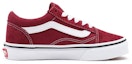 Order 中童 Vans Old Skool 休閒 透氣防滑耐磨 低筒 兒童滑板鞋 紅白色