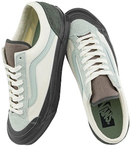 Vans Old Skool Reissue 136 'Hitam Hijau Terang' VN000MT6DT5 Shop Vans Old Skool Reissue 136 'Hitam Hijau Terang' VN000MT6DT5