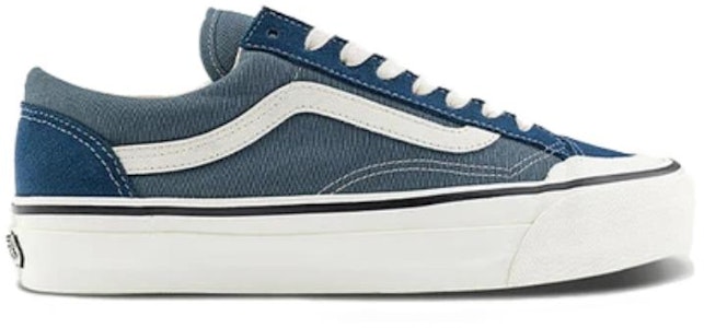 Vans Old Skool Reissue 136 舒適百搭 防滑耐磨 低幫 板鞋 男女同款 藍色 Order Vans Old Skool Reissue 136 舒適百搭 防滑耐磨 低幫 板鞋 男女同款 藍色