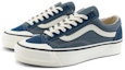 Lookbook Vans Old Skool Reissue 136 舒適百搭 防滑耐磨 低幫 板鞋 男女同款 藍色