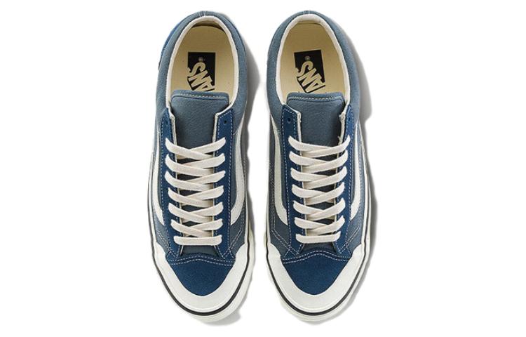 Purchase Vans Old Skool Reissue 136 舒適百搭 防滑耐磨 低幫 板鞋 男女同款 藍色
