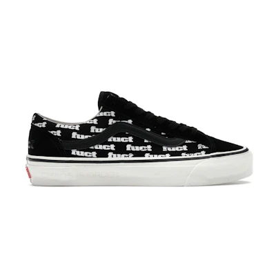 Vans Old Skool Reissue 36 LX FUCT Slam Jam Black Marshmallow
