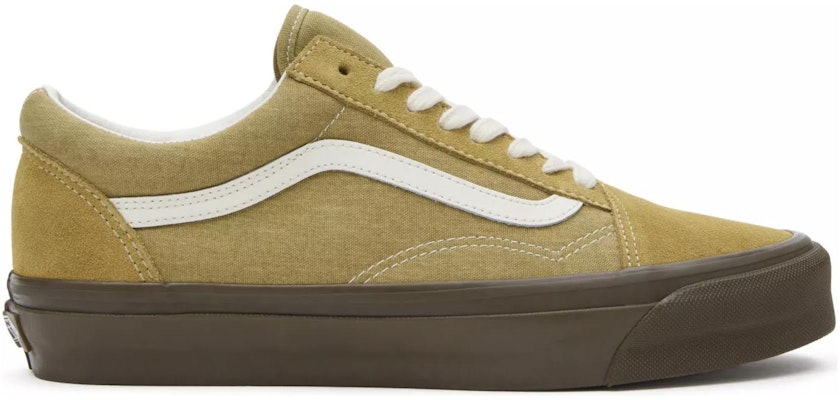 Vans Old Skool Reissue 36 LX Shoes 'Dirty Yellow' VN000CT96DY Order Vans Old Skool Reissue 36 LX Shoes 'Dirty Yellow' VN000CT96DY