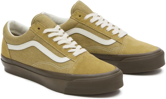 Vans Old Skool Reissue 36 LX Shoes 'Dirty Yellow' VN000CT96DY Lookbook Vans Old Skool Reissue 36 LX Shoes 'Dirty Yellow' VN000CT96DY