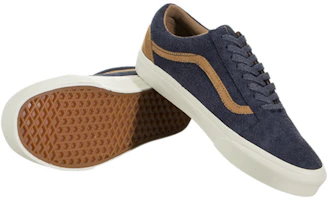 Shop Vans Old Skool Reissue ''Blauw Bruin'' VN0004O7IJX