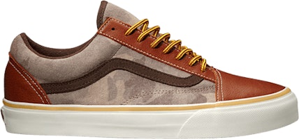 Vans Old Skool Reissue Leather 'Henna Camo' 0KW79WX Vans Old Skool Reissue Leather 'Henna Camo' 0KW79WX