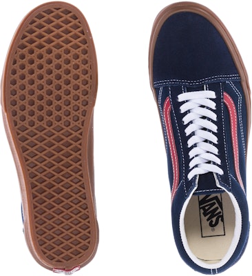 Sepatu Vans Old Skool 'Dress Blues Chili Pepper Gum' VN0A5KRFB09 Shop Sepatu Vans Old Skool 'Dress Blues Chili Pepper Gum' VN0A5KRFB09