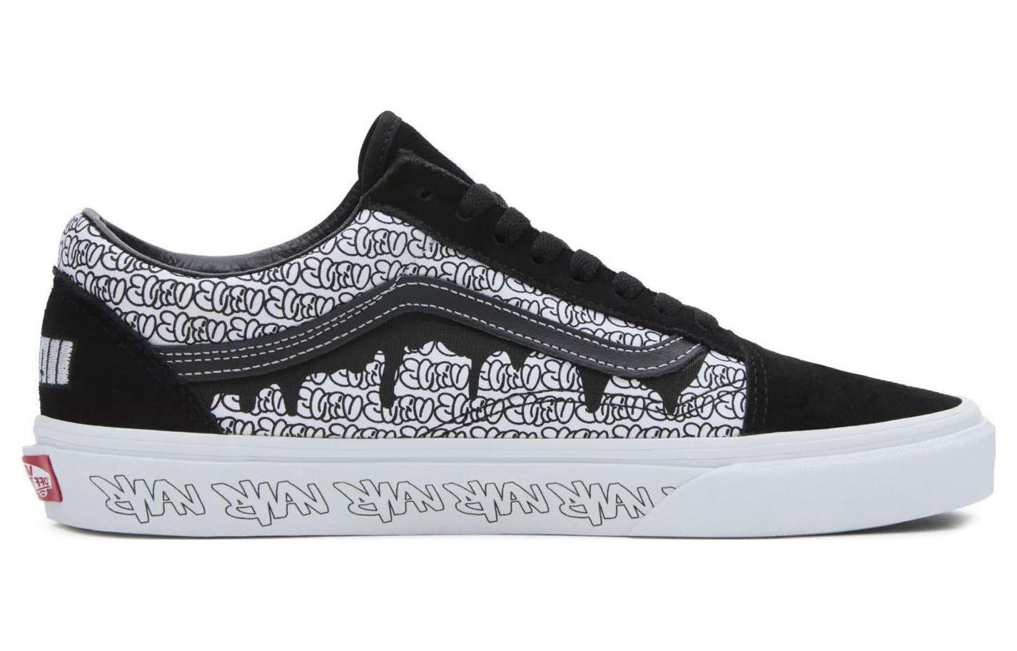 Order Vans Old Skool Zapatos 'Plata Negro' VN000D3HIWV