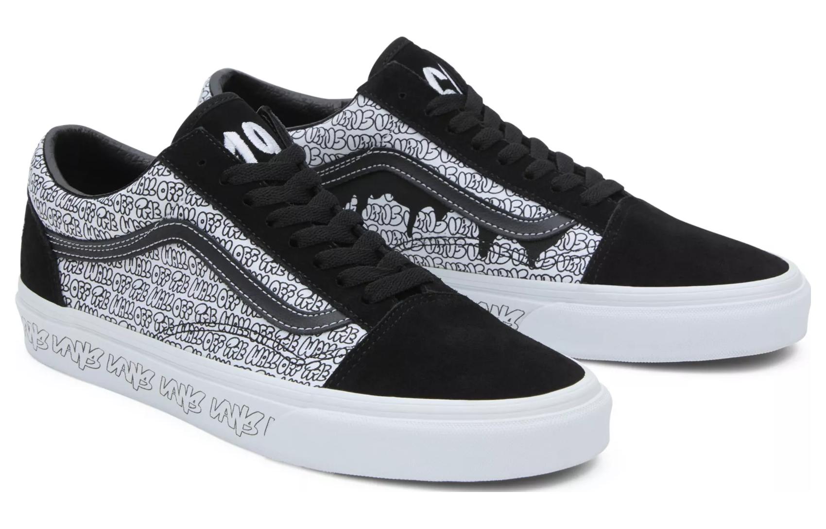 Lookbook Vans Old Skool Zapatos 'Plata Negro' VN000D3HIWV