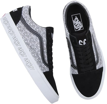 Vans Old Skool Zapatos 'Plata Negro' VN000D3HIWV Shop Vans Old Skool Zapatos 'Plata Negro' VN000D3HIWV