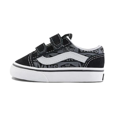 Vans Old Skool Skate Shoes 'Black White Grey'