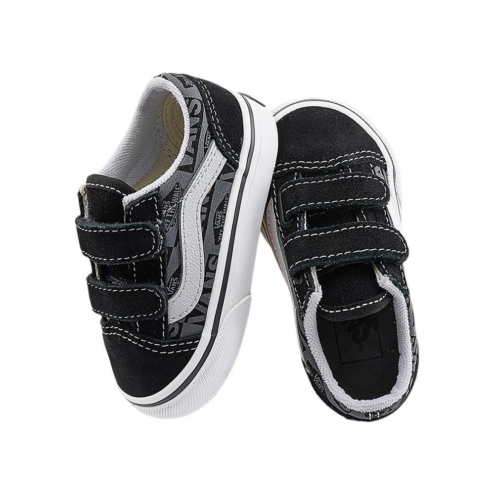Vans Old Skool Skate Shoes 'Black White Grey' 圖 4
