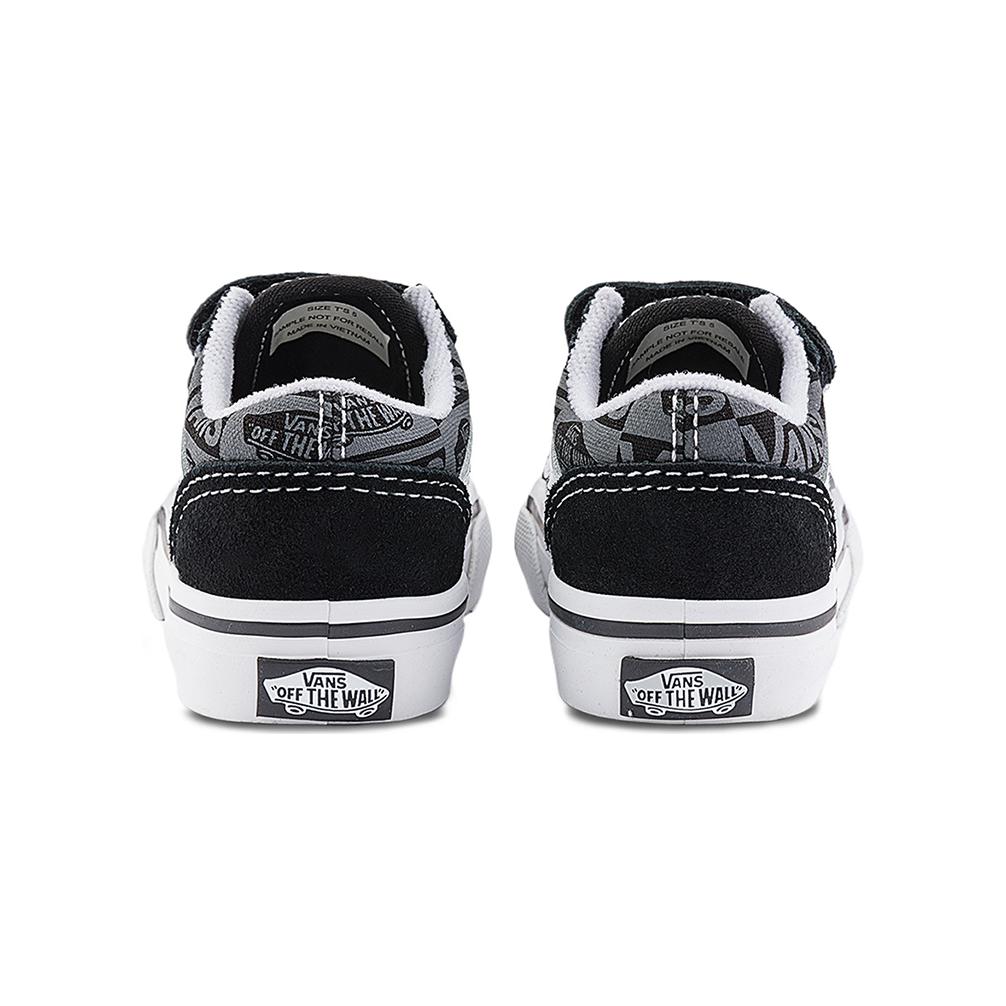 Vans Old Skool Skate Shoes 'Black White Grey' 圖 5