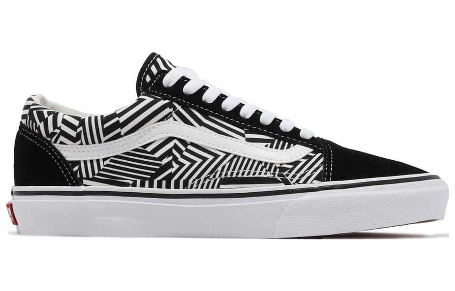 Vans Old Skool Skate Shoes 'White Black' 圖 2