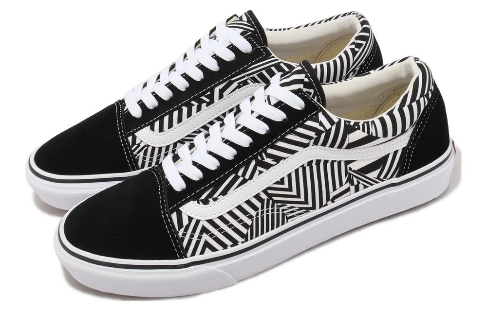 Vans Old Skool Skate Shoes 'White Black' 圖 3