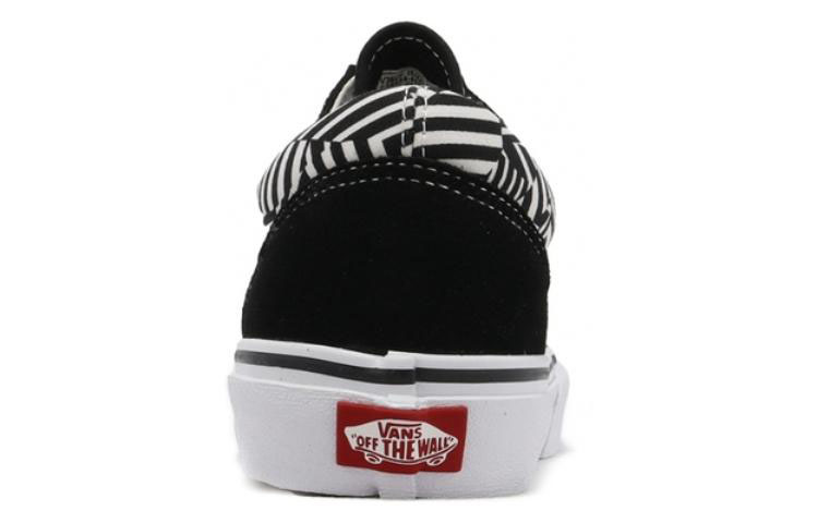 Vans Old Skool Skate Shoes 'White Black' 圖 4