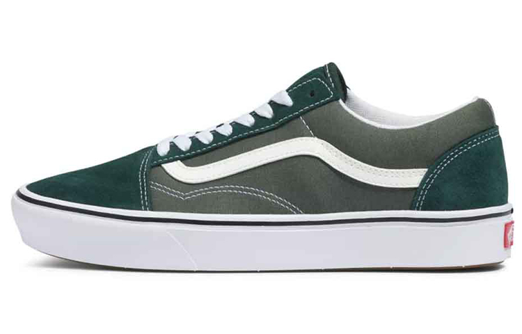 Buy Vans Old Skool 绿白色运动鞋 VN0A5DYC9KE