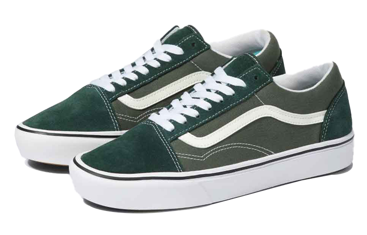 Order Vans Old Skool 绿白色运动鞋 VN0A5DYC9KE