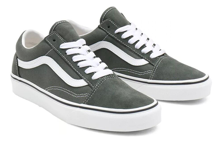 Lookbook Vans Old Skool Sepatu Abu-Abu VN0A3WKT9GF