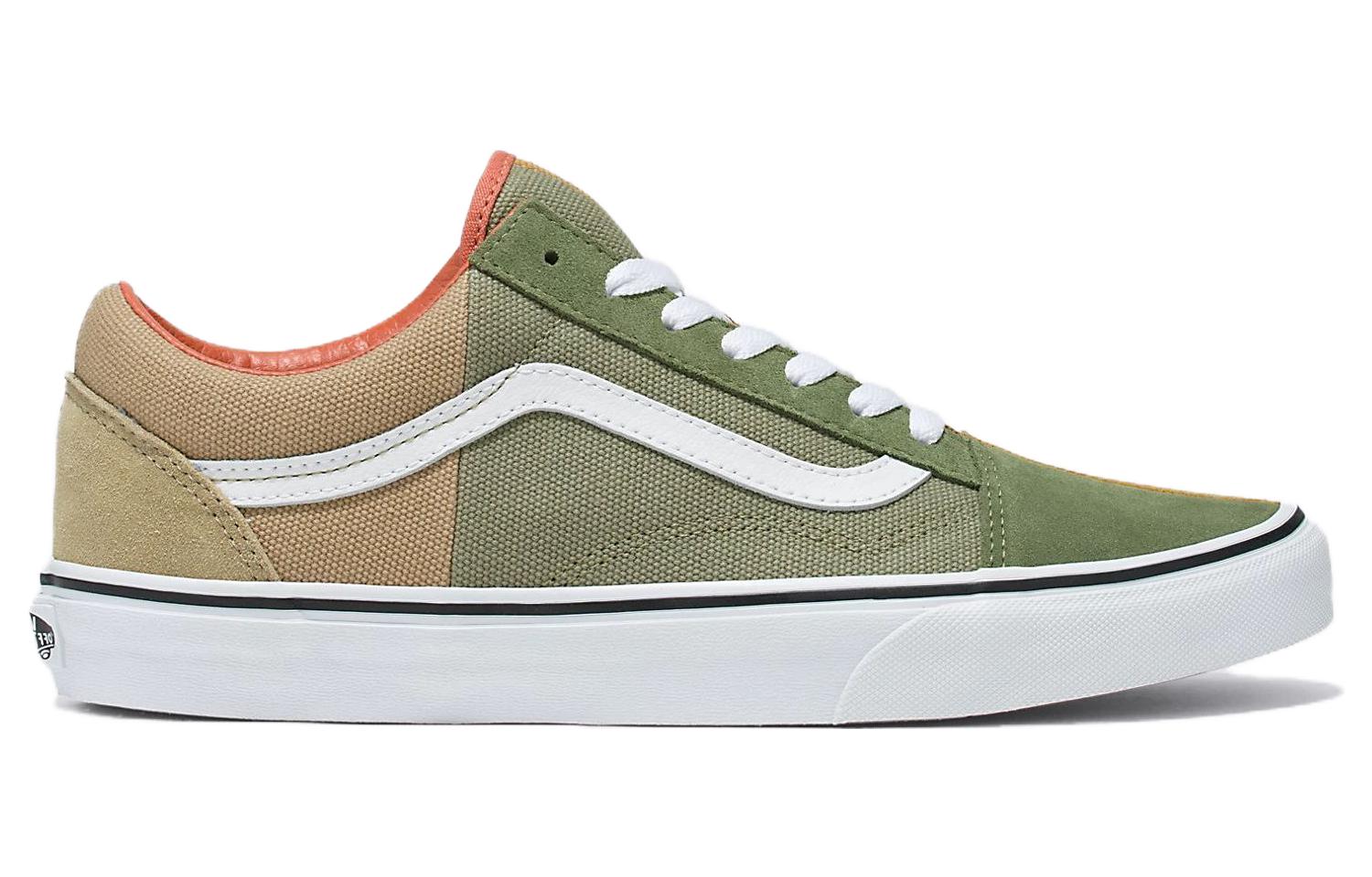Order Vans Old Skool Split Lona Pato 'Verde Beige' VN0009QH448