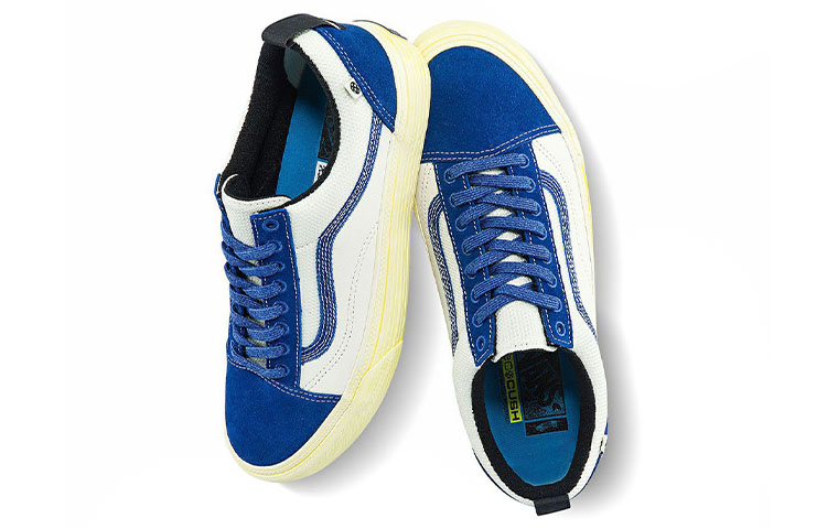 Lookbook Vans Old Skool Split VR3 LX 'Biru Vintage' VN0A5FBGFUH
