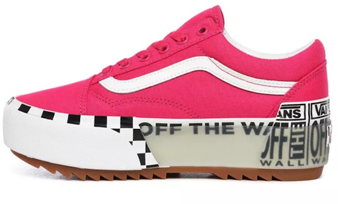 Vans Old Skool Stacked 'Logo Stack - Cabaret' VN0A4U1521Y Buy Vans Old Skool Stacked 'Logo Stack - Cabaret' VN0A4U1521Y