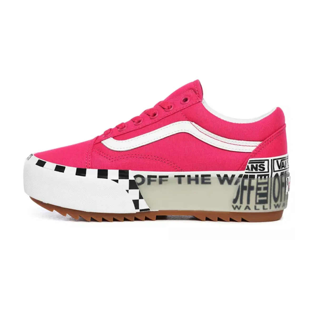 Buy Vans Old Skool Stacked 'Logo Stack Cabaret' VN0A4U1521Y