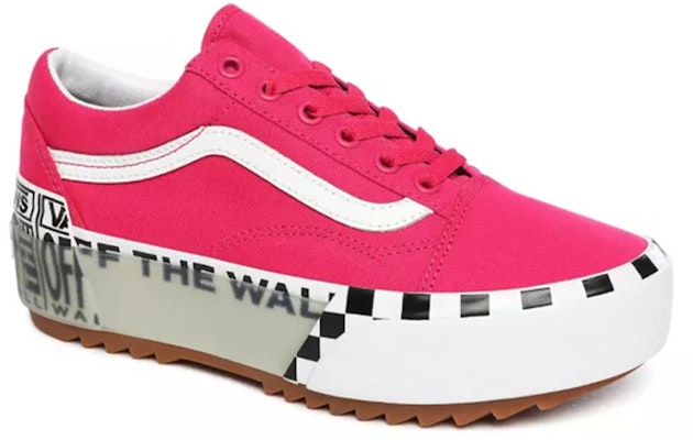 Vans Old Skool Stacked 'Logo Stack - Cabaret' VN0A4U1521Y Lookbook Vans Old Skool Stacked 'Logo Stack - Cabaret' VN0A4U1521Y
