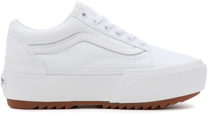 Vans Old Skool Stacked 'True White Gum' VN0A4U15L5R Order Vans Old Skool Stacked 'True White Gum' VN0A4U15L5R