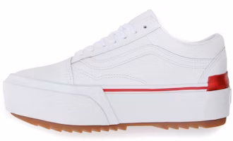 Vans Old Skool Stacked Ayakkabi 'White Red' VN0A4U15B0N Vans Old Skool Stacked Ayakkabi 'White Red' VN0A4U15B0N