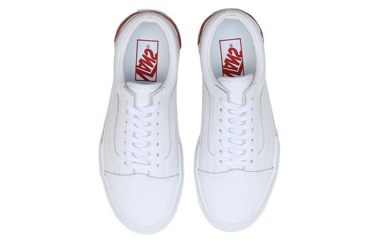 Lookbook Vans Old Skool Stacked Kasut 'Putih Merah' VN0A4U15B0N