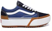 Order Vans Old Skool Stacked Blauw/Zwart VN0A4U15NWD