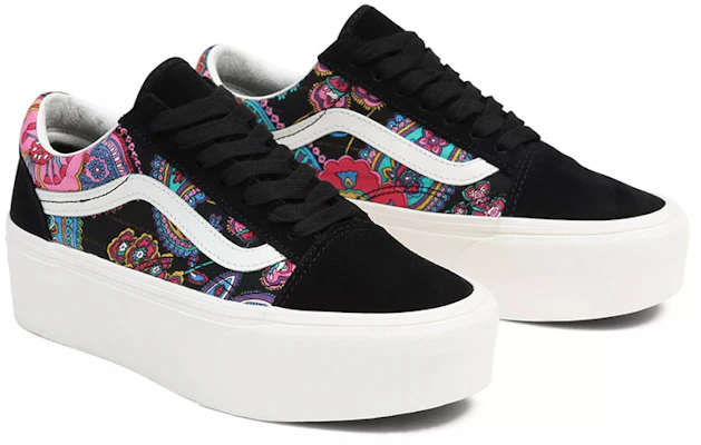 Vans Old Skool Stackform ''Noir Rose Bleu'' VN0A7Q5MBLK Lookbook Vans Old Skool Stackform ''Noir Rose Bleu'' VN0A7Q5MBLK