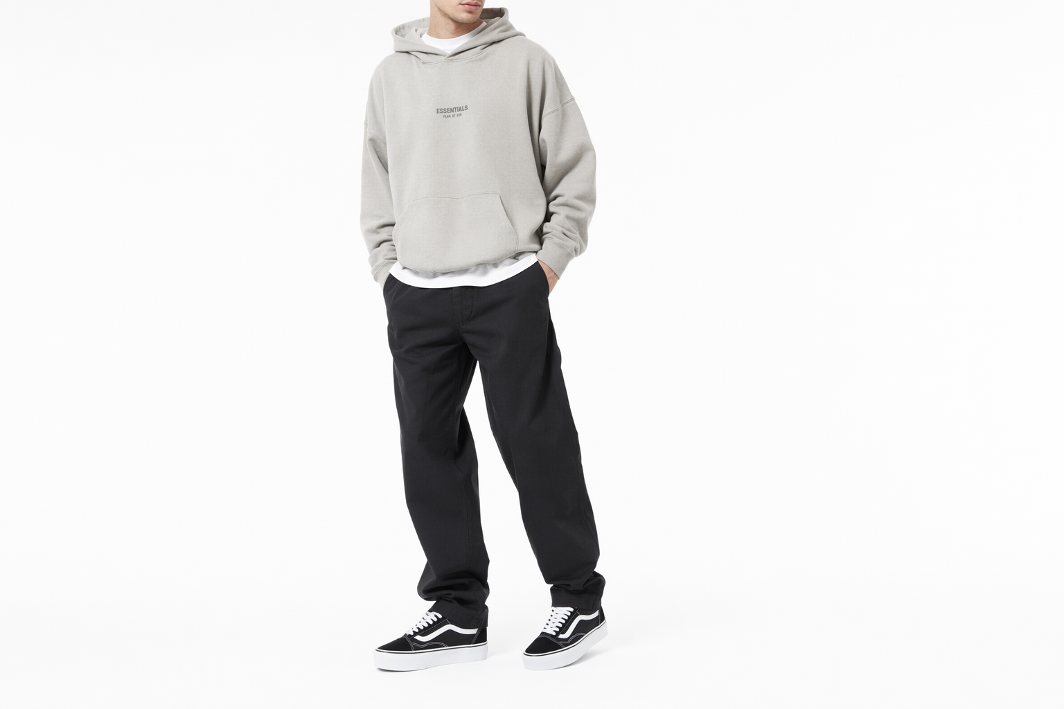 Order Vans Old Skool Stackform ''Schwarz Weiß'' VN0A7Q5M6BT