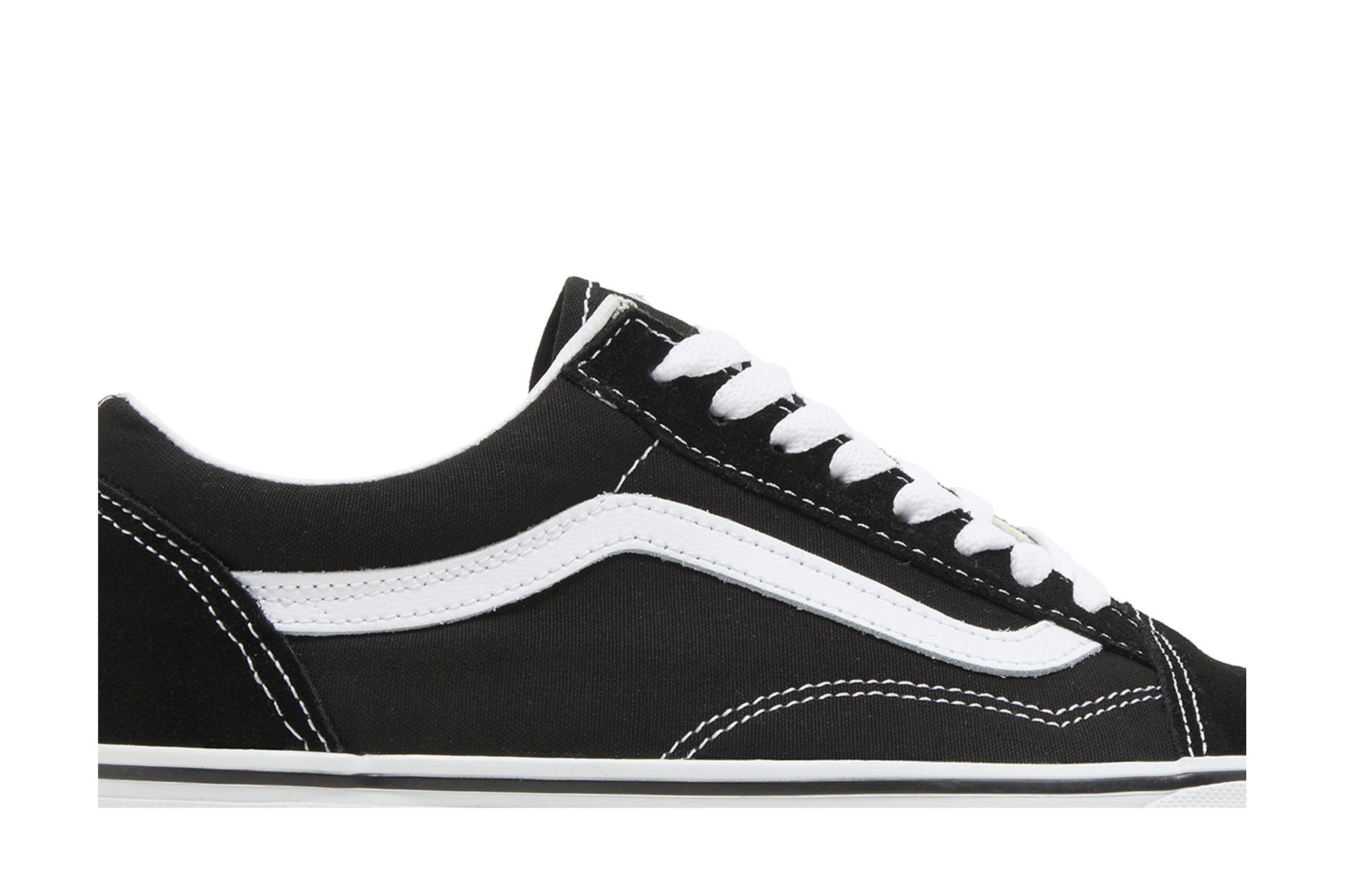Lookbook Vans Old Skool Stackform ''Schwarz Weiß'' VN0A7Q5M6BT